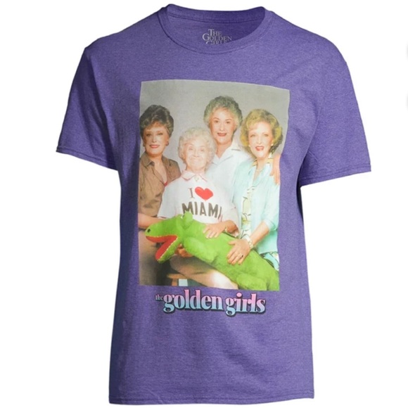 golden girls abc Other - NWT The Golden Girls Shirt - Purple - XL - ABC Studios Betty White Bea Arthur